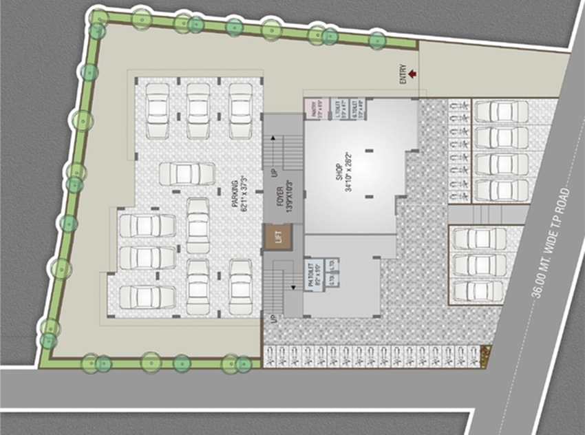 Master Plan of Shivprath Ananta Heights in Bareja, Ahmedabad - Image 377989