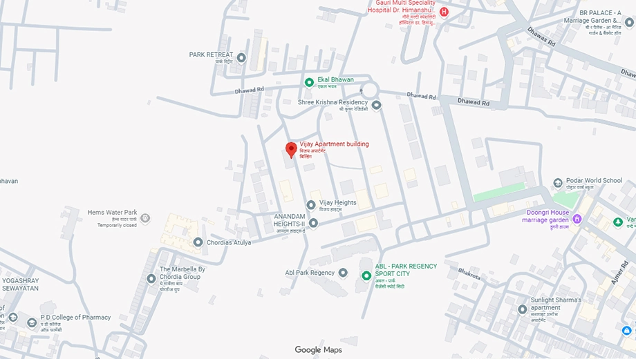 Location of Vijay Apartment in Ajmer Road, Jaipur - Image 378050