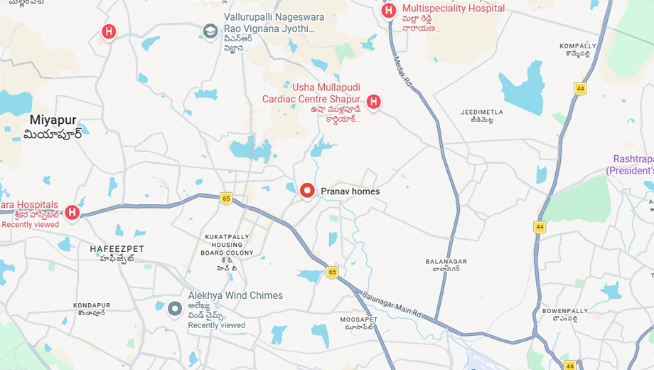Location of Pranav Homes - Image 378299