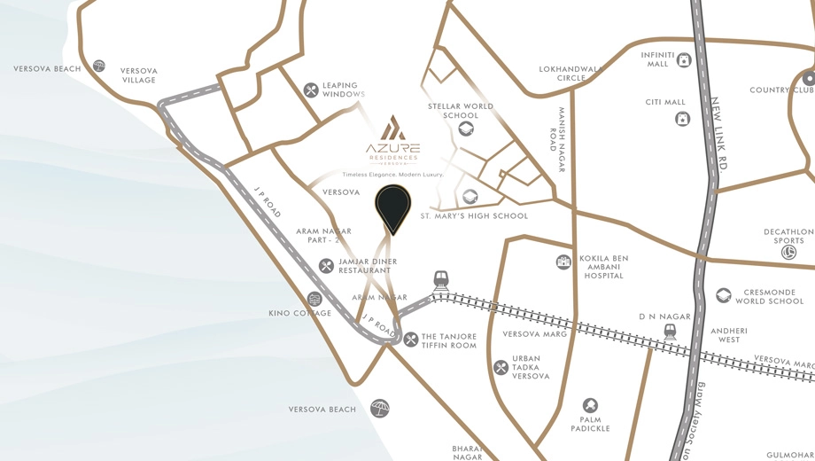 Location of Alphaite Azure Residences - Image 382240