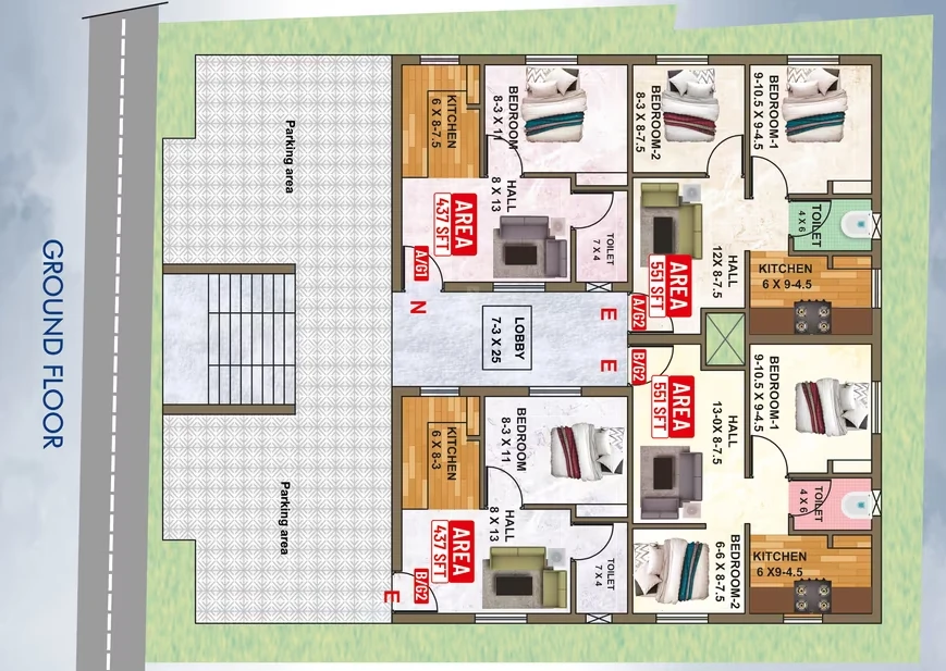 Master Plan of Crest Quinn in Anakaputhur, Chennai - Image 378070