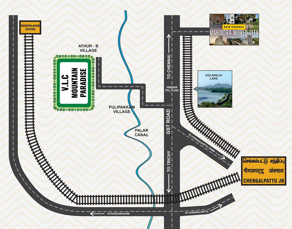 Location of Empire Mountain Paradise in Chengalpattu, Chennai - Image 378095