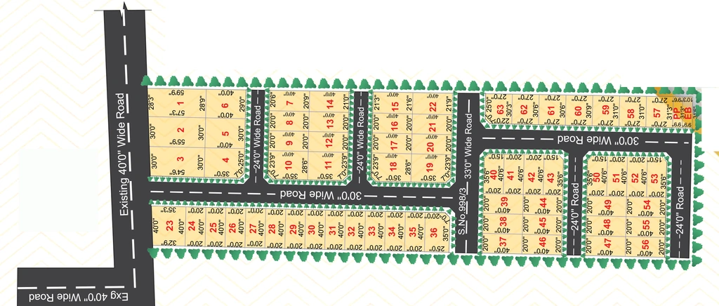 Master Plan of Empire Mountain Paradise in Chengalpattu, Chennai - Image 378096