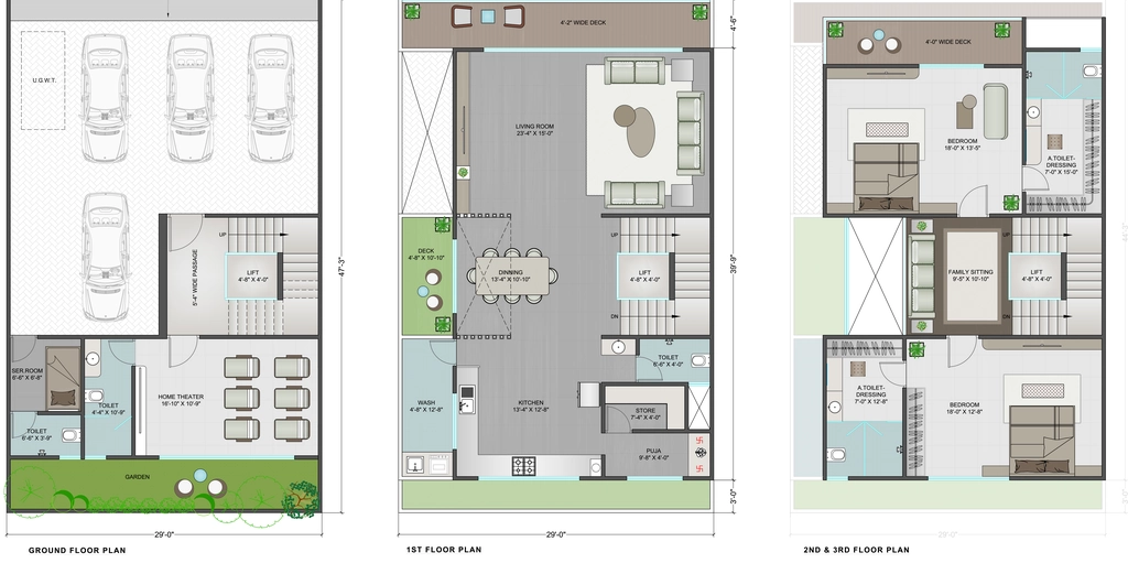 2 BHK House/Villa in Eco Elysian in Althan, Surat - Image 907225