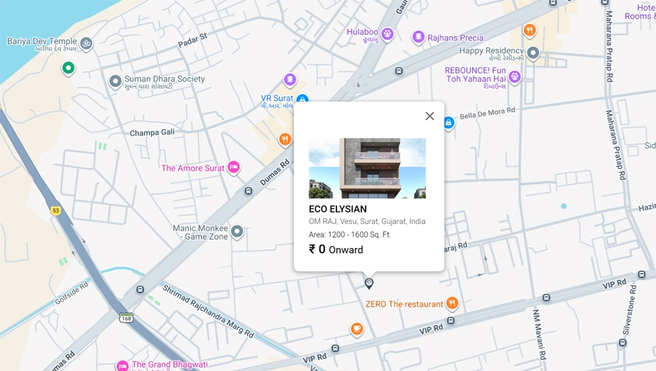 Location of Eco Elysian - Image 378106