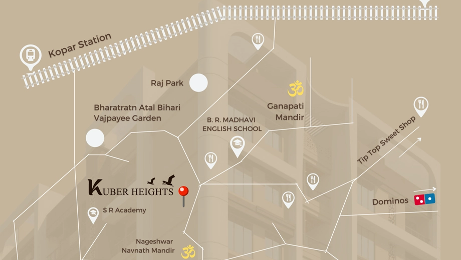 Location of Nayantara Kuber Heights - Image 381462