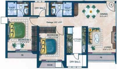 2 BHK Flat in Evershine Cosmic in Andheri West, Mumbai - Image 909014