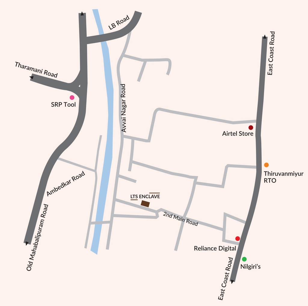 Location of Dharshini LTS Enclave - Image 378256