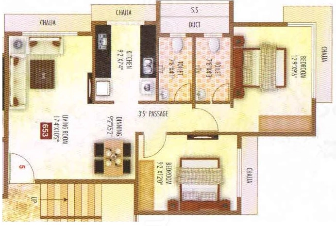 2 BHK Flat in Kush Sapphire in Andheri West, Mumbai - Image 908337