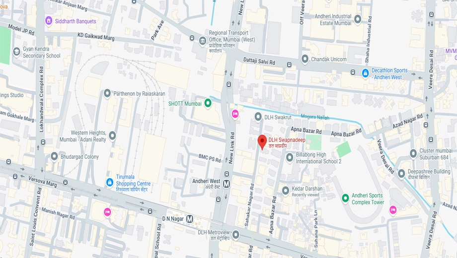 Location of DLH Swapnadeep in Andheri West, Mumbai - Image 382503