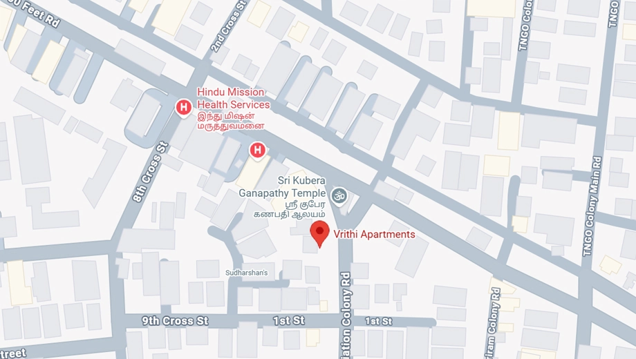 Location of Naaghappa Vrithi - Image 378333