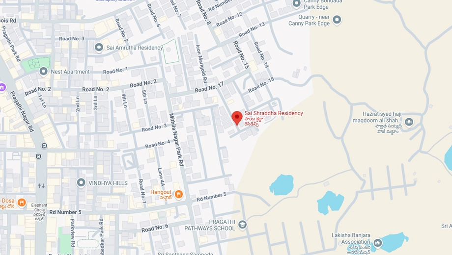 Location of Suvela Sai Shradha in Kondapur, Hyderabad - Image 378636