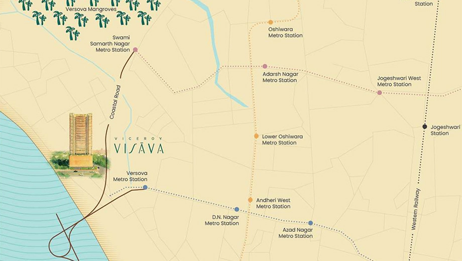 Location of Viceroy Visava - Image 380939