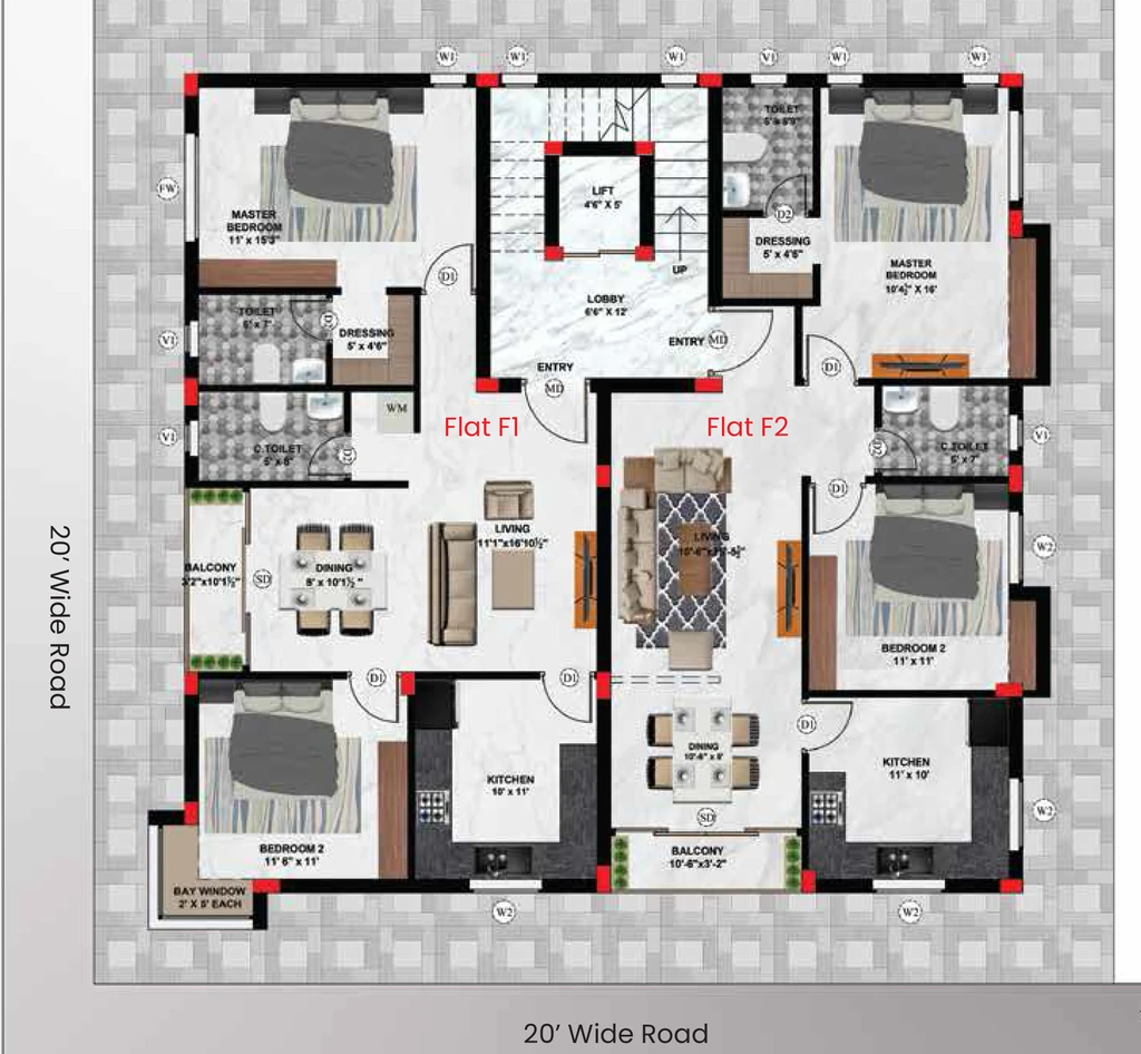 Master Plan of Galada Sristhi in Semmancheri, Chennai - Image 378410