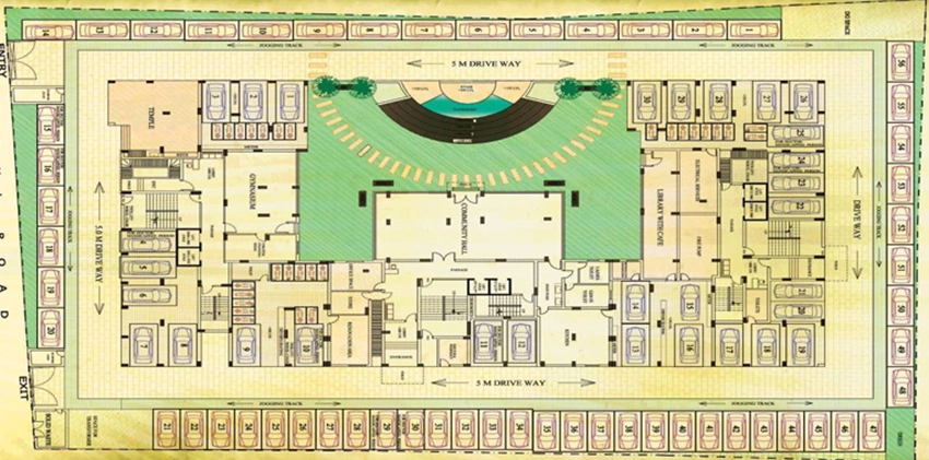 Master Plan of Lemon Botany in Howrah, Kolkata - Image 378536