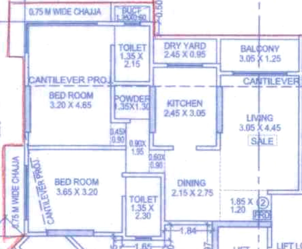 2 BHK Flat in Konark Sahayog CHS in Andheri West, Mumbai - Image 909256