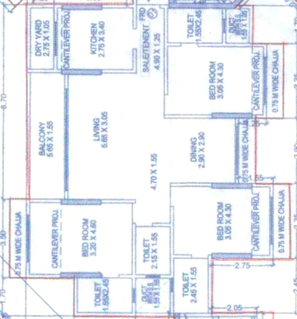 3 BHK Flat in Konark Sahayog CHS in Andheri West, Mumbai - Image 909258