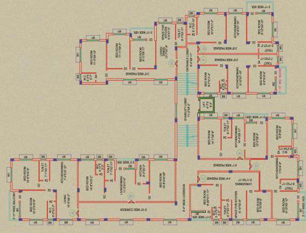Floor Plan of NB Griha Pravesh in Howrah, Kolkata - Image 378569