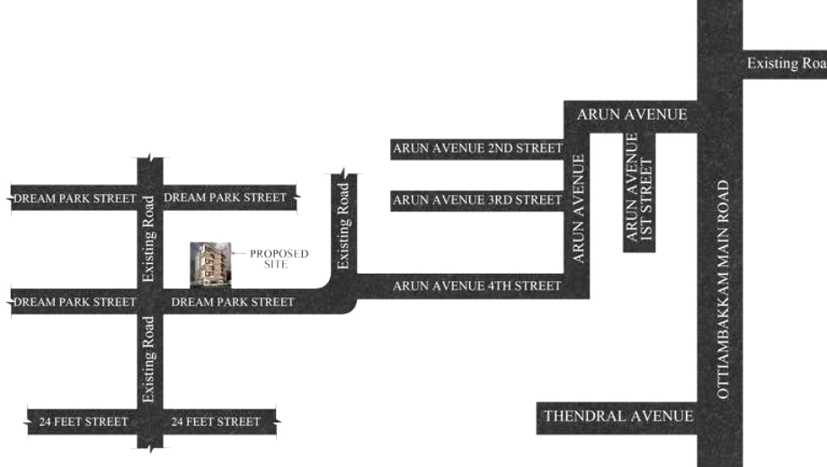 Location of Sarojini CK Enclave - Image 378431