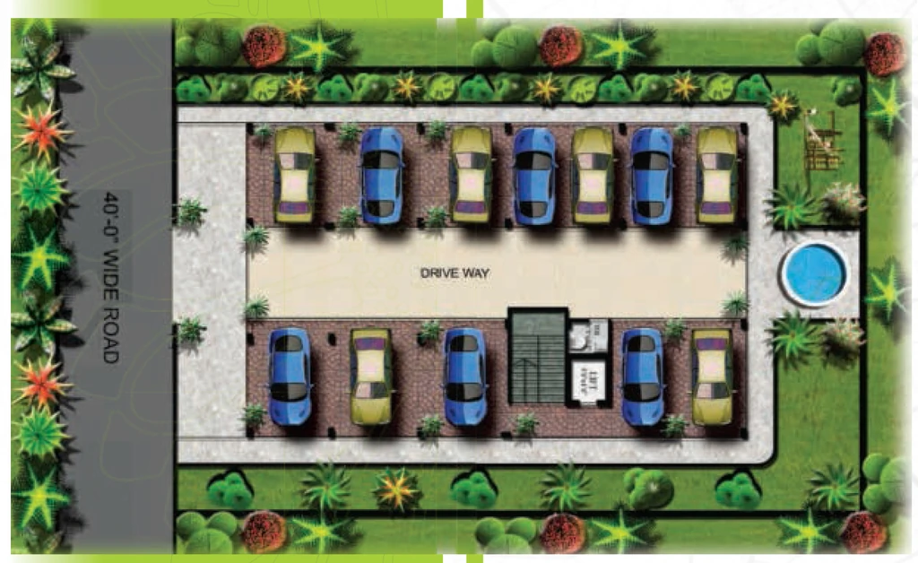 Master Plan of Atharva Springs in Madhapur, Hyderabad - Image 378677