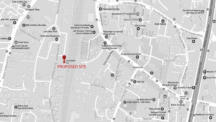 Location of Nirmaan Shivneri CHSL - Image 380799