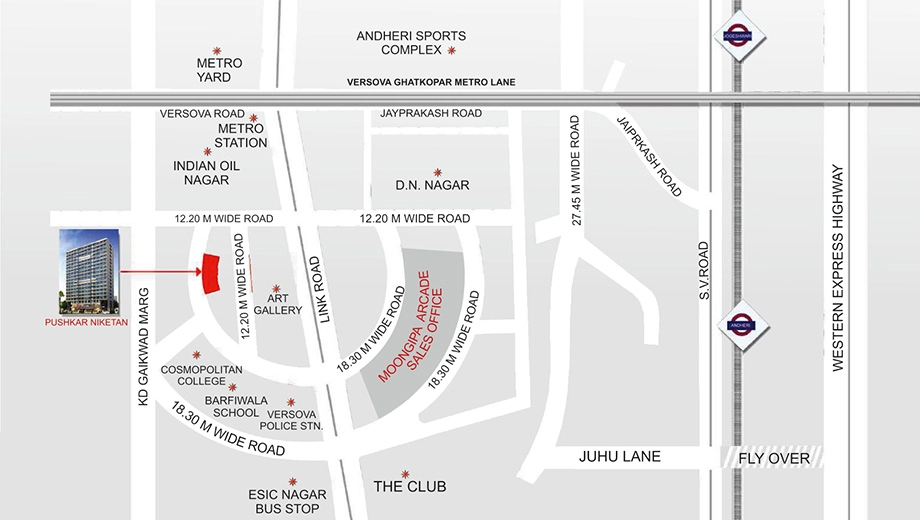 Location of Moongipa Pushkar Niketan - Image 380738