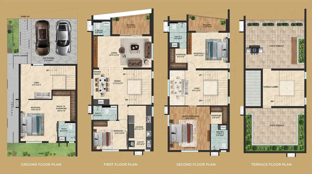 4 BHK House/Villa in Lifestyle Villa One in Kovilambakkam, Chennai - Image 907485