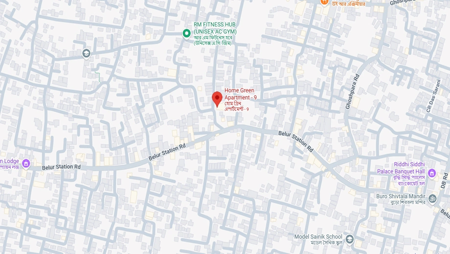 Location of WB Home Green Apartment 9 - Image 378790