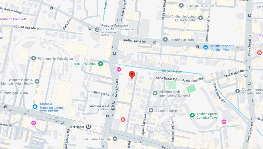 Location of DLH Vishwaprakash in Andheri West, Mumbai - Image 381098