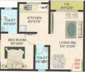1 BHK Flat in Ajay Avadh Residency in Kalher, Thane - Image 908690