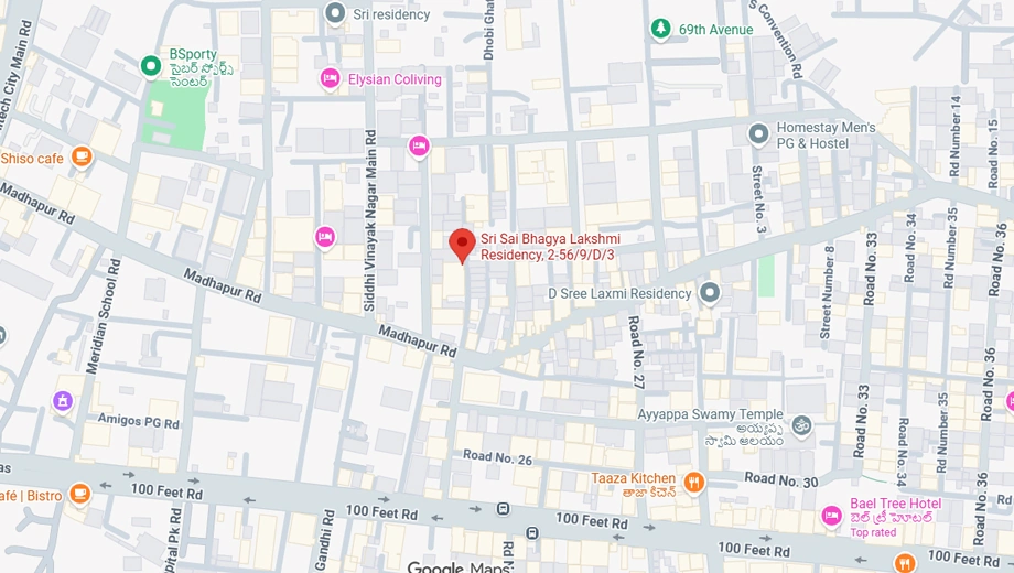 Location of Sri Sai Bhagya Laxmi Residency - Image 379069