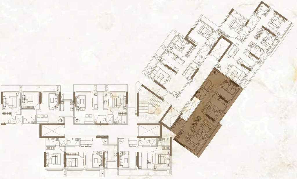 Floor Plan of HS Heritage in Mulund East, Mumbai - Image 380652