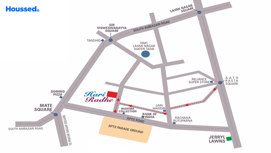 Location of Rai Hari Radhe - Image 378821