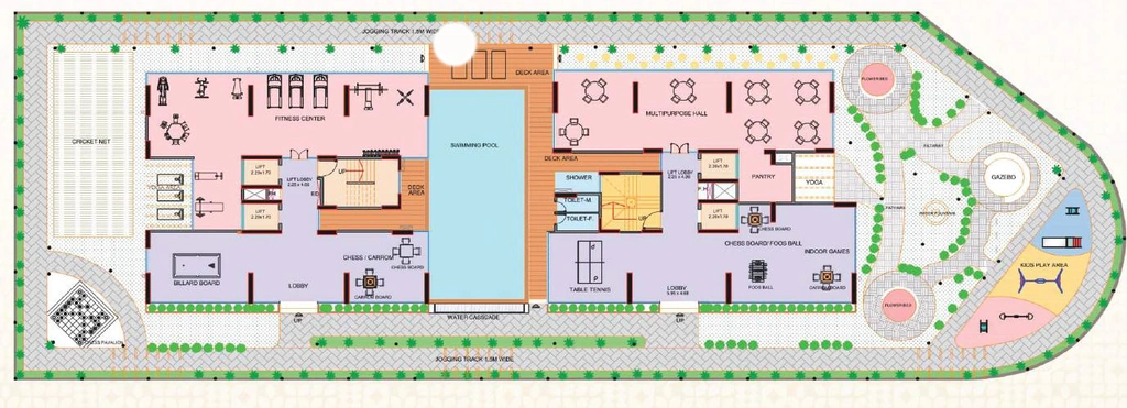 Master Plan of Neevia The Elements in Mulund West, Mumbai - Image 380790