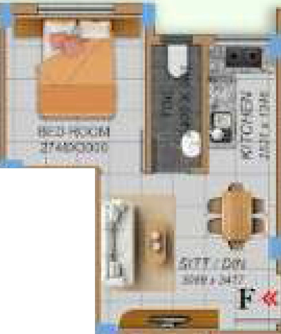 1 BHK Flat in Sukhoneer Sarmita Tower in Howrah, Kolkata - Image 908014