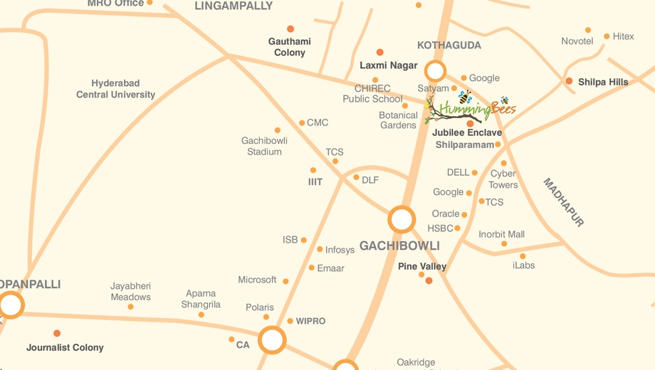 Location of Alekhya Humming Bees - Image 379099