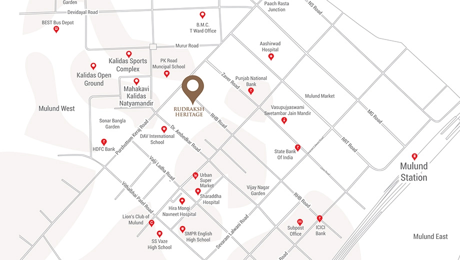 Location of S Square Rudraksh Heritage - Image 380890