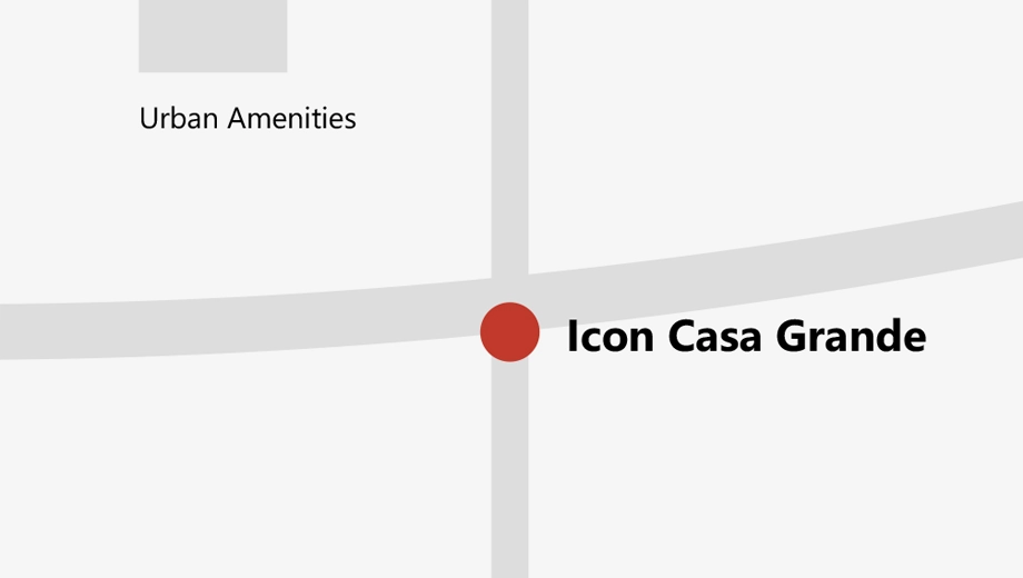 Location of Icon Casa Grande in Sanath Nagar, Hyderabad - Image 379119