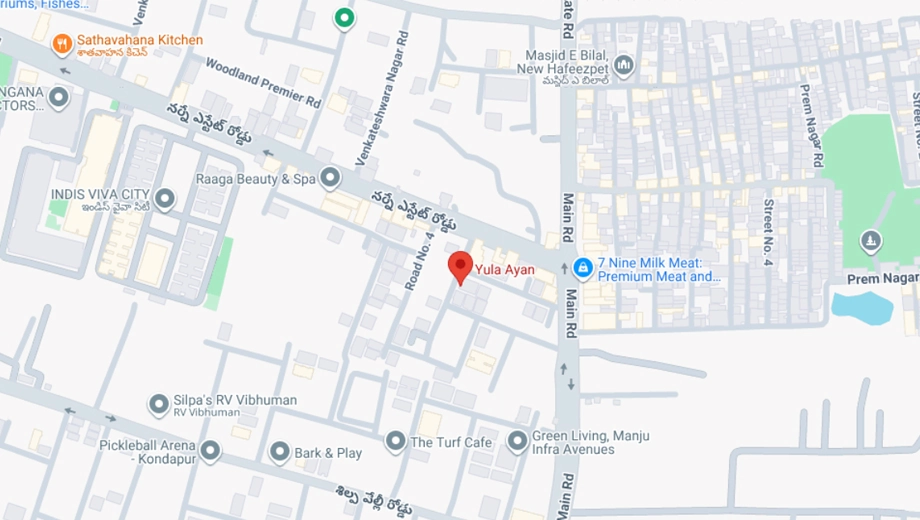 Location of Yula Ayan in Kondapur, Hyderabad - Image 379153