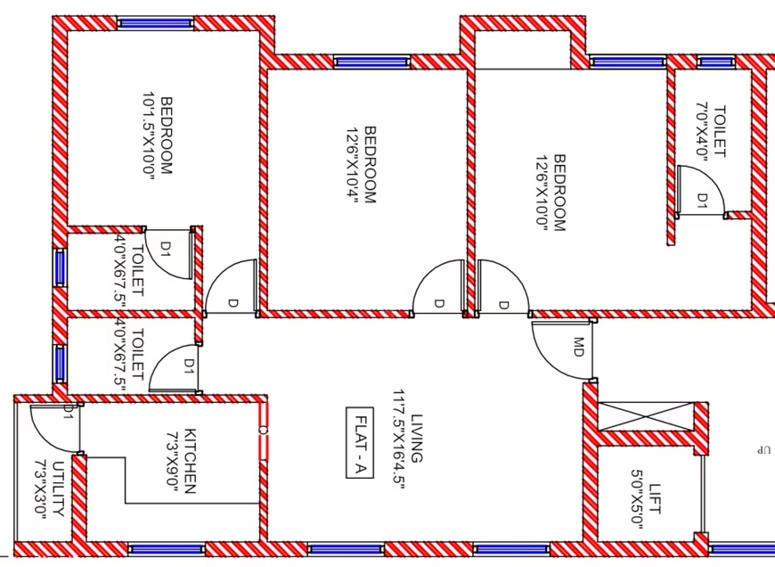 3 BHK Flat in Tharun Vikash The Park in Poonamallee, Chennai - Image 907542