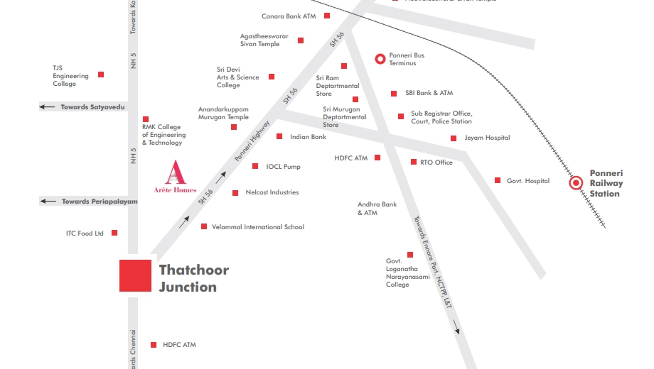 Location of Prime Arete Homes - Image 378894