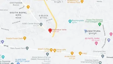 Location of Ratnaakar Verte - Image 22198