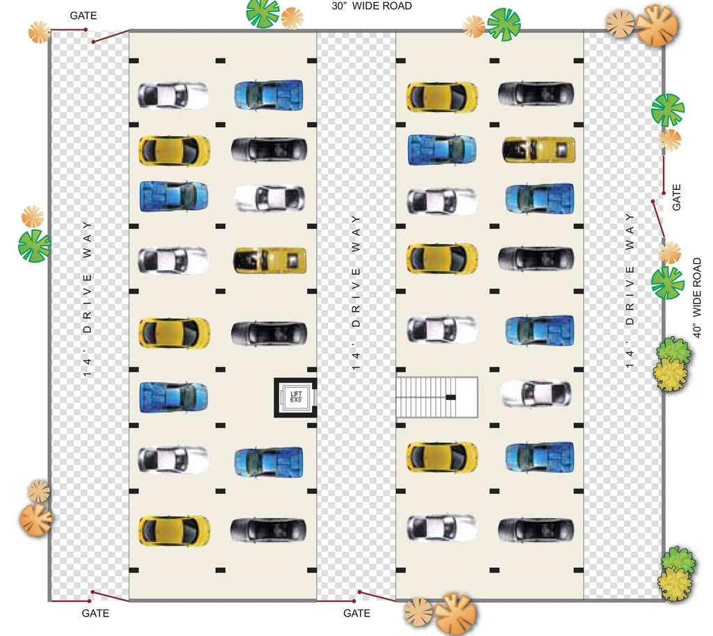 Master Plan of Jyothis Estancia in Chandanagar, Hyderabad - Image 379128