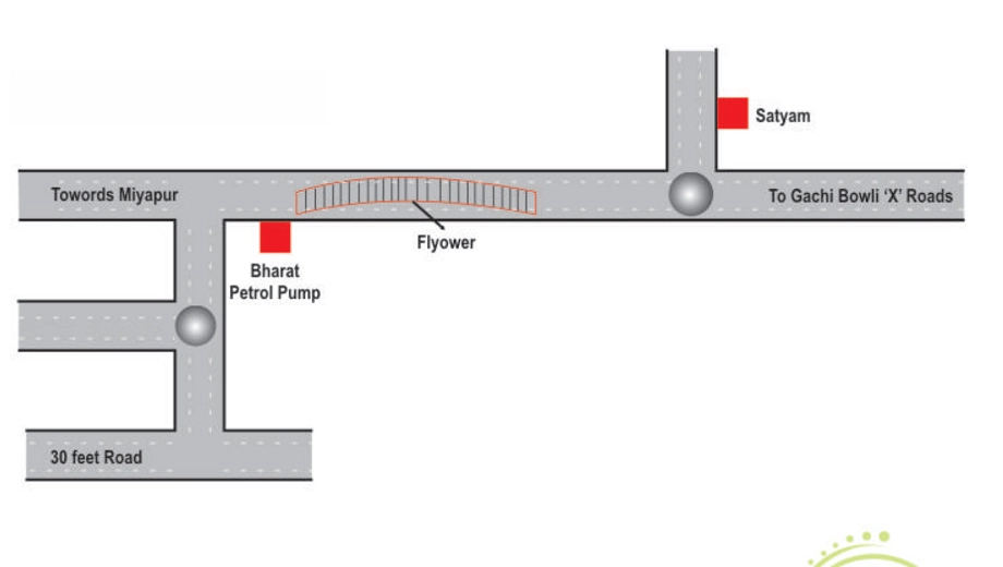 Location of Jyothis Nandanam - Image 379134