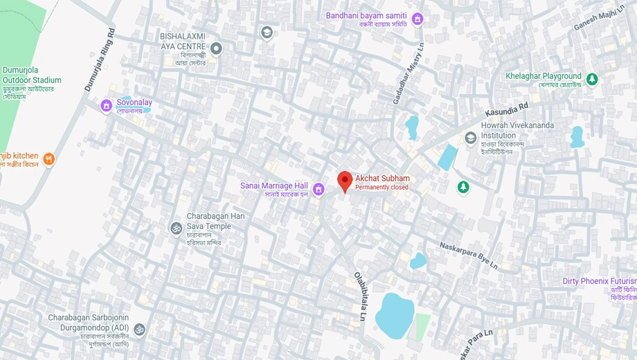 Location of Akchat Subham in Shibpur, Kolkata - Image 379934