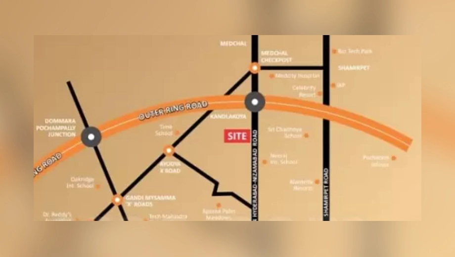 Location of Aarohi King Luxury Residency - Image 379489
