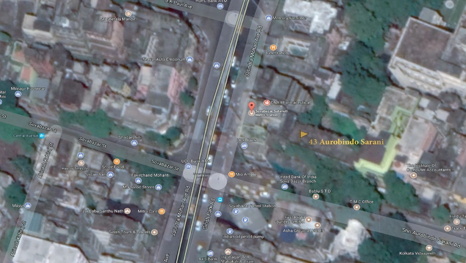 Location of Shivom 43 Aurobindo Sarani - Image 379996