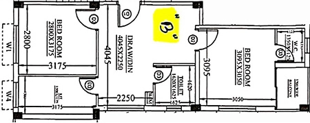 2 BHK Flat in Satya Enclave in Bansdroni, Kolkata - Image 908098