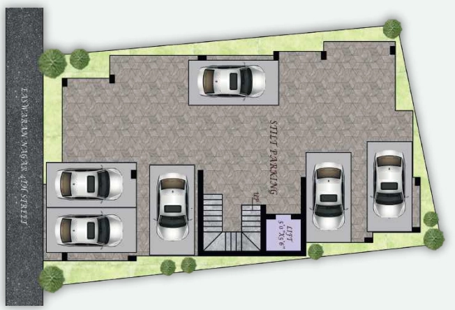 Master Plan of AK Malachite in Pammal, Chennai - Image 379036