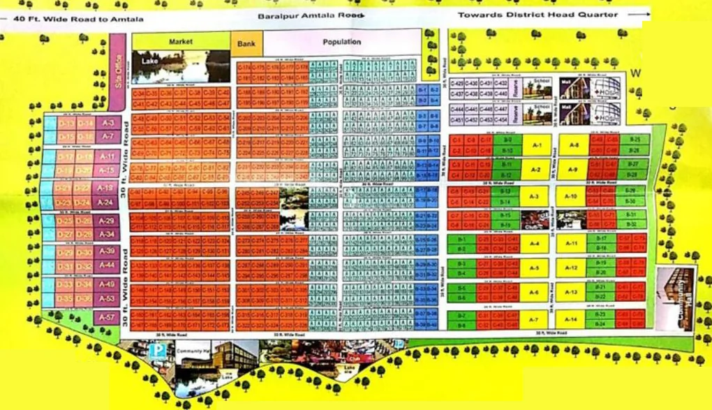 Master Plan of Alaaska United Estate in Baruipur, Kolkata - Image 380730